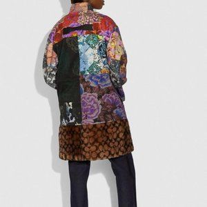 Patchwork Parka With Kaffe Fassett Print And Remov